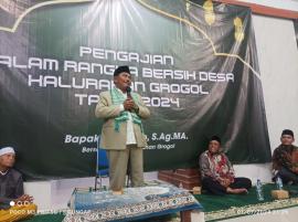 Pengajian Akbar Bersih Desa Grogol Bersama Kyai H. Sutarjo, S.Ag, MA